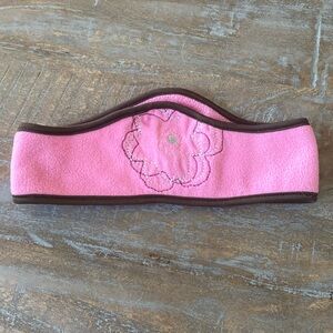 Pink Barbiecore Fleece Ear Warmer Headband